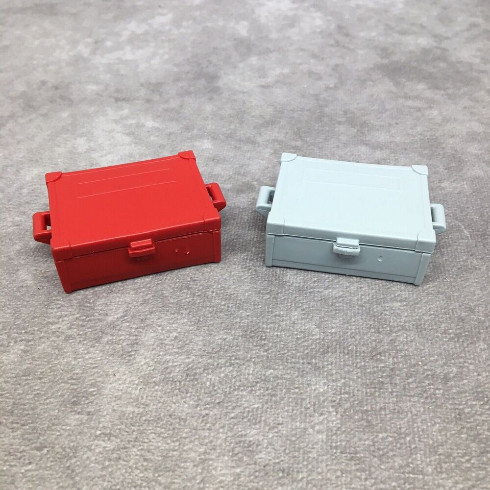Playmobil Red & Light Gray Chests